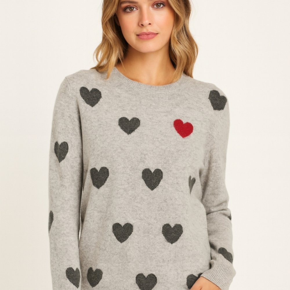 Christian Siriano 100% Cashmere Top Sweater 2 Ply. Small